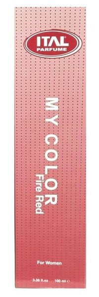 Ital My Color Fire Red EDT Çiçeksi Kadın Parfüm 100 ml