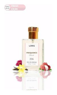 Loris K-216 Frequence EDP Çiçeksi Kadın Parfüm 50 ml