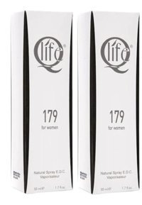 Qlife No:179 EDC Çiçeksi Kadın Parfüm 2x50 ml