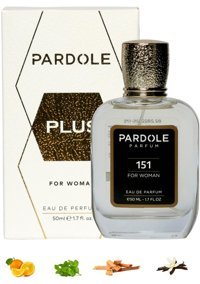 Pardole K-151 EDP Çiçeksi - Meyveli Kadın Parfüm 50 ml