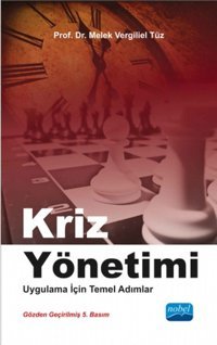 Kriz Yönetimi Melek Vergiliel Tüz Nobel Akademik Yayıncılık