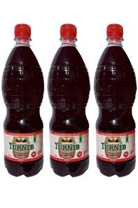 Turnib Organik Şekersiz Acılı Şalgam 3x1 lt