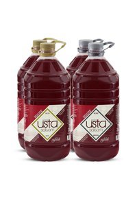 Büyük Usta Organik Şekersiz Glutensiz Acılı-Acısız Şalgam 4x3 lt