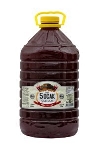 5 Ocak Şekersiz Acısız Şalgam 4x5 lt