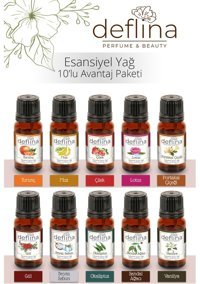 Deflina Kozmetik Çiçek Oda Kokusu 10x10 ml