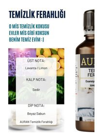 Auran Temizlik Ferahlığı Oda Kokusu 30 ml