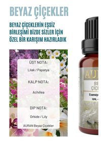 Auran Beyaz Çiçek Oda Kokusu 10 ml