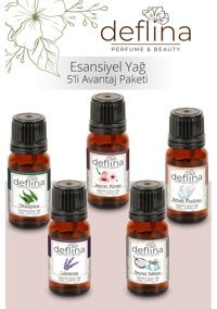 Deflina Kozmetik Çiçek Oda Kokusu 5x10 ml