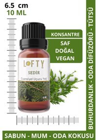 Lofty Sedir Ağacı Oda Kokusu 10 ml