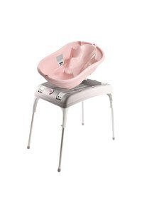 Ok Baby Onda Ayaklı Pembe Katlanır Bebek Küveti Seti