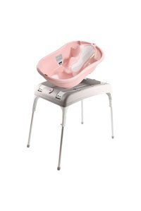 Ok Baby Evol Ayaklı Pembe Katlanır Bebek Küveti Seti