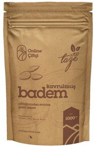 Karlıoğlu Organik Tane Kavrulmuş Badem İçi 1 kg