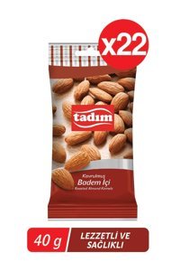 Tadım Tane Kavrulmuş Badem İçi 22x40 gr
