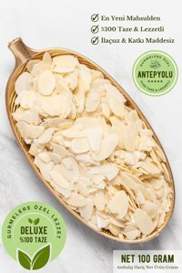 Antepyolu Organik File Çiğ Badem İçi 100 gr