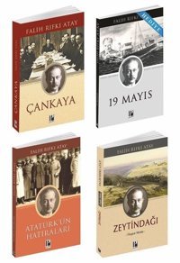 Zeytindağı - Çankaya Atatürk'ün Hatıraları Seti - 4 Kitap Takım - 19 Mayıs Kitabı Hediyeli Falih Rıfkı Atay Pozitif Yayıncılık