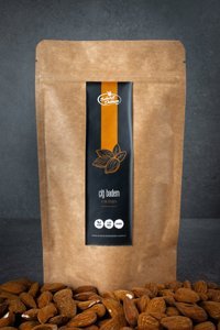 Baharat Dükkanı Organik Tane Çiğ Badem İçi 175 gr