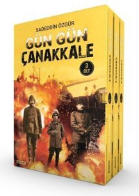 Gün Gün Çanakkale Seti - 3 Kitap Takım Sadeddin Özgür Mostar