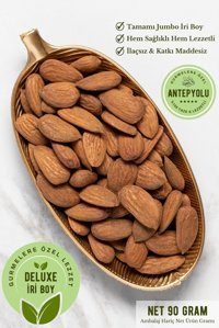 Antepyolu Organik Tane Çiğ Badem İçi 90 gr