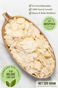 Antepyolu Organik File Çiğ Badem İçi 200 gr