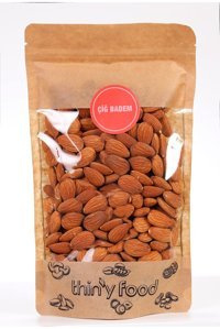 Thiny Food Organik Tane Çiğ Badem İçi 400 gr