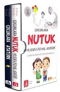 Çocuklar İçin Atatürk Seti-2 Kitap Takım Kutulu Mustafa Kemal Atatürk Arunas Yayıncılık