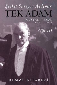 Tek Adam Cilt 3 - Büyük Boy Şevket Süreyya Aydemir Remzi Kitabevi