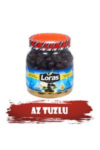 Loras Az Tuzlu Siyah Zeytin Pet Kavanoz 900 Gr