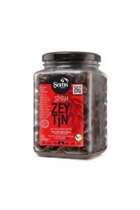 Şems Az Tuzlu Siyah Zeytin Kavanoz 1 kg