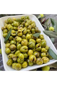 Hatay Şahin Çiftlik Çekirdeksiz Kırma Yeşil Zeytin 950 gr