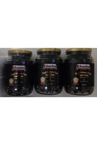 Kaanlar Salamura Siyah Zeytin Kavanoz 3 kg