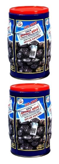Gemlik Katırlı Köyü Siyah Zeytin Teneke 2 kg