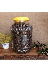 Bedia Hanım Zeytinyağları Gemlik Salamura Siyah Zeytin Bidon 3.5 kg