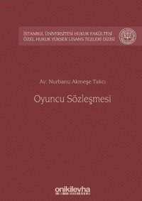 Oyuncu Sözleşmesi Nurbanu Akmeşe Takcı On İki Levha Yayıncılık