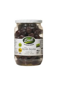 Dali Salamura Siyah Zeytin Kavanoz 450 gr