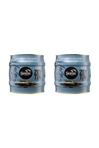 Şems Zeytin Az Tuzlu Siyah Zeytin Teneke 2 × 2 kg