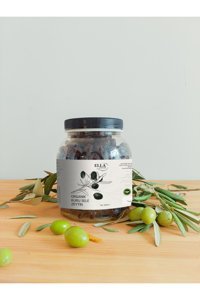 Ella Çiftliği Kuru Sele Siyah Zeytin Kavanoz 1 kg