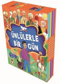 Ünlülerle Bir Gün - 10 Kitap Takım Mustafa Orakçı Timaş Çocuk
