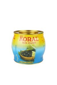 Koral Salamura Siyah Zeytin Teneke 2 kg