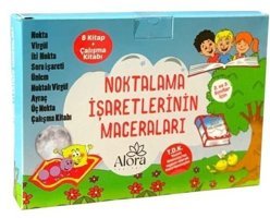 Noktalama İşaretlerinin Maceraları Kutulu 9 Kitap Şebnem Güler Karacan Alora Yayınevi