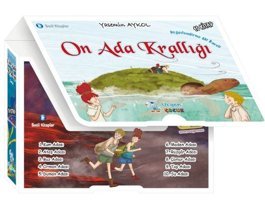 On Ada Krallığı Seti - 10 Kitap Takım Yasemin Aykol Üçgen Çocuk