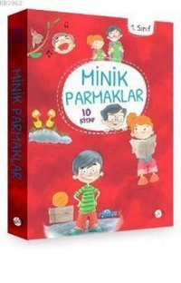Minik Parmaklar Düz Yazı 1. Sınıf Seti - 10 Kitap Takım Kolektif Kukla