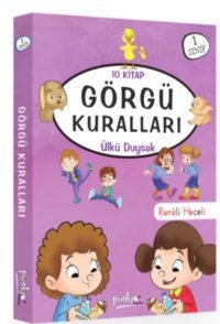 1. Sınıf Görgü Kuralları Seti 10 Kitap Takım Kolektif Pinokyo