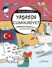 Yaşasın Cumhuriyet - Karikatürler Hicabi Demirci Desen Yayınları