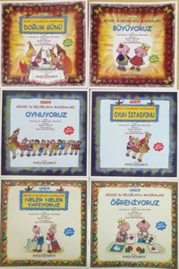 Okul Öncesi Aktif Öğrenme Seti-6 Kitap Takım Özgül Polat Unutkan Doğu Kitabevi