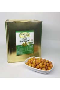Nida Salamura Çizik Yeşil Zeytin Teneke 10 kg