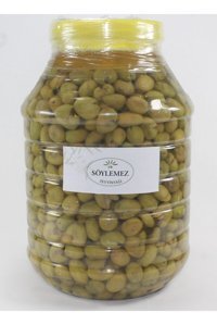 Söylemez Zeytincilik Salamura Kırma Yeşil Zeytin Pet Kavanoz 5 kg