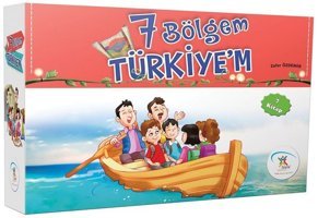 7 Bölüm Türkiyem Seti-7 Kitap Takım Zafer Özdemir 5 Renk Yayınları