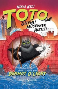 Ninja Kedi Toto - Gizemli Mücevher Hırsızı Dermot O'leary İş Bankası Kültür Yayınları