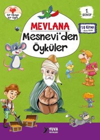 1.Sınıf Mevlana Mesnevi'den Öyküler Seti - 10 Kitap Takım Kolektif Yuva