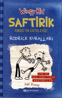 Saftirik Greg'in Günlüğü 2- Rodrick Kuralları Jeff Kinney Epsilon Yayınevi